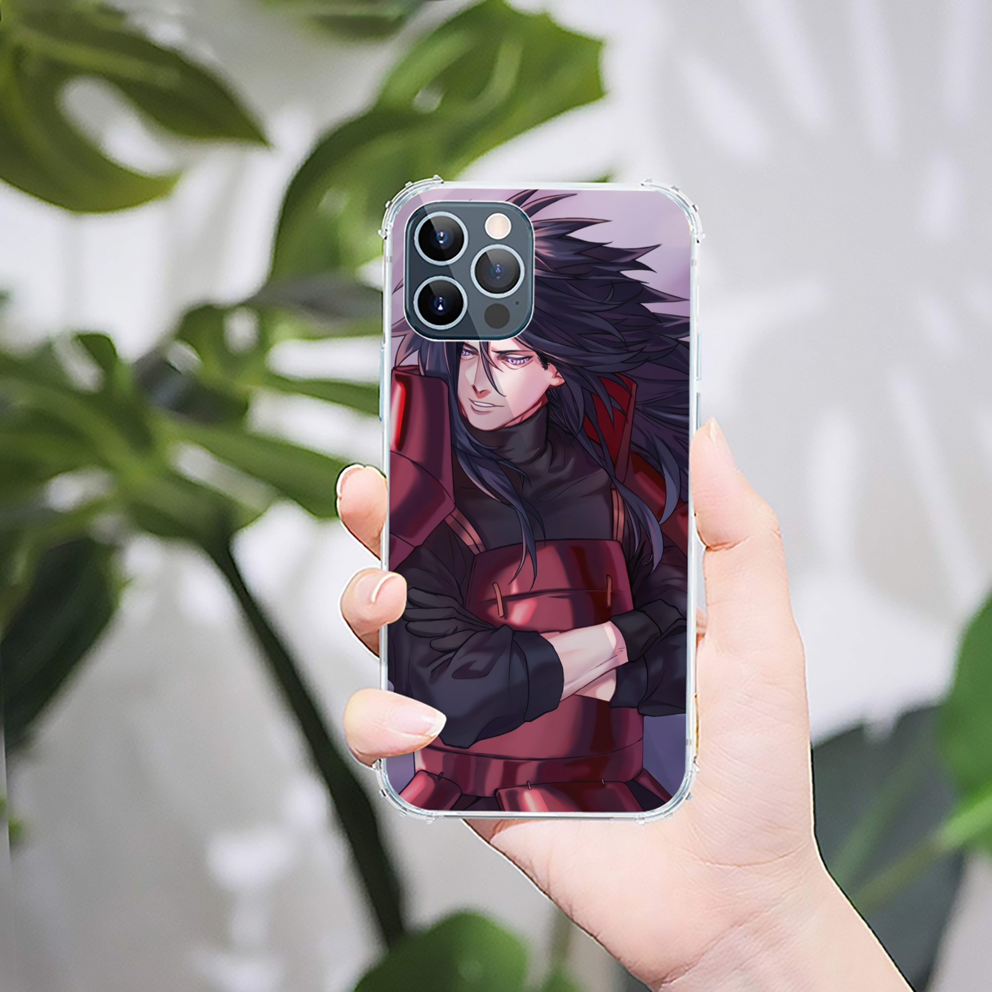 （画像用） NARUTO -ナルト- NARUTO -ナルト- 疾風伝 【iPhone 12シリーズ対応】透明スマホケース（クリアソフトケース）